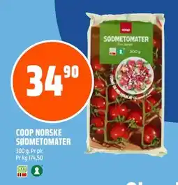 Coop Obs COOP NORSKE SØDMETOMATER tilbud