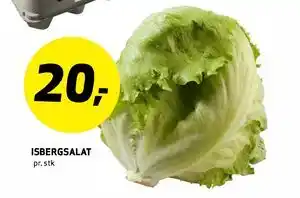 Bunnpris ISBERGSALAT tilbud