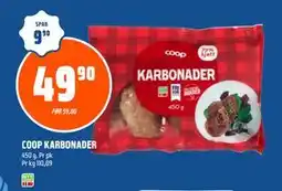 Coop Obs COOP KARBONADER tilbud