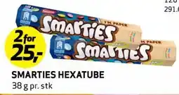 Bunnpris SMARTIES HEXATUBE tilbud
