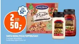 Coop Obs SANTA MARIA PIZZA/TOPPING/SAUS tilbud