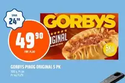 Coop Obs GORBYS PIROG ORIGINAL 5 PK tilbud