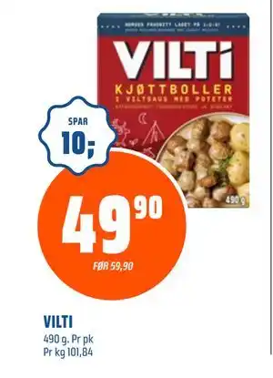 Coop Obs VILTI tilbud