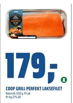 Coop Obs COOP GRILL PERFEKT LAKSEFILET tilbud