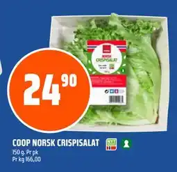 Coop Obs COOP NORSK CRISPISALAT tilbud