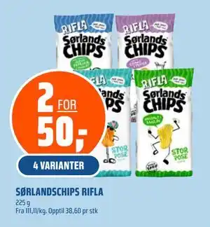 Coop Obs SØRLANDSCHIPS RIFLA tilbud