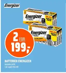 Coop Obs BATTERIER ENERGIZER tilbud