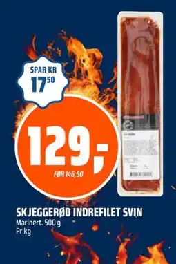 Coop Obs SKJEGGERØD INDREFILET SVIN tilbud