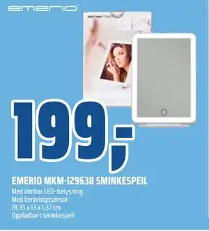 Coop Obs EMERIO MKM-129638 SMINKESPEIL tilbud