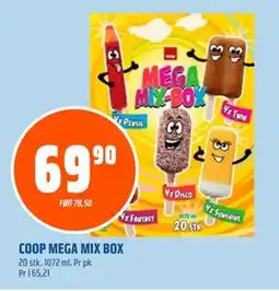 Coop Obs COOP MEGA MIX BOX tilbud