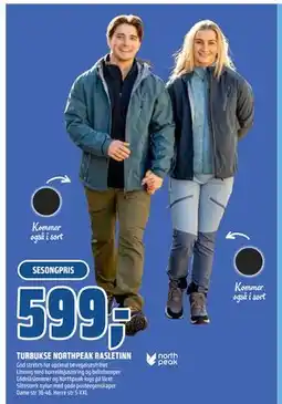 Coop Obs SESONGPRIS TURBUKSE NORTHPEAK RASLETINN tilbud