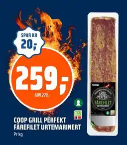 Coop Obs COOP GRILL PERFEKT FÅREFILET URTEMARINERT tilbud