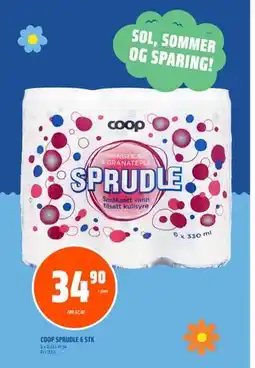 Coop Obs COOP SPRUDLE 6 STK tilbud