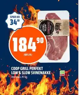 Coop Obs COOP GRILL PERFEKT LOW & SLOW SVINENAKKE tilbud