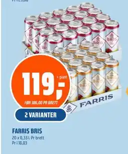 Coop Obs FARRIS BRIS tilbud