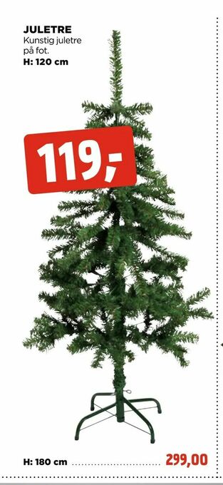jem & fix Juletre tilbud