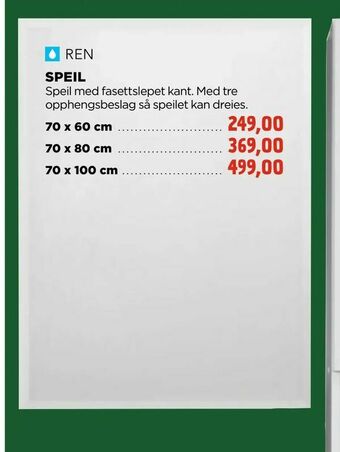 jem & fix Speil tilbud