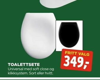 jem & fix Toalettsete tilbud