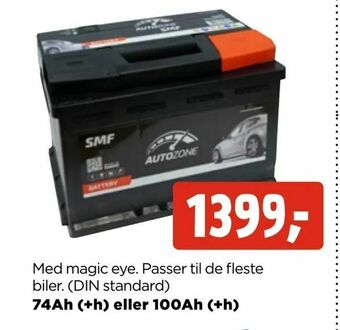 jem & fix Bilbatteri tilbud