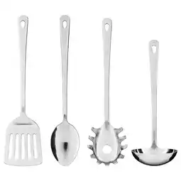 IKEA Grunka Kjøkkenredskap 4 deler, rustfritt stål tilbud