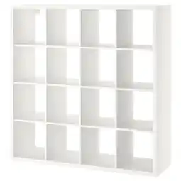 IKEA Kallax Hylle, hvit, 147x147 cm tilbud