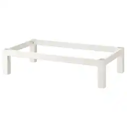 IKEA Kallax Understell, hvit, 76x39x18 cm tilbud