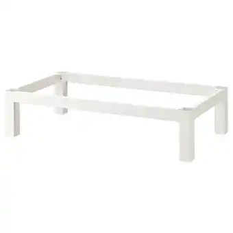 IKEA Kallax Understell, hvit, 76x39x18 cm tilbud