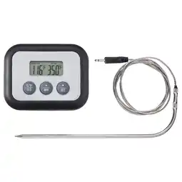 IKEA Fantast Steketermometer/timer, digital svart tilbud