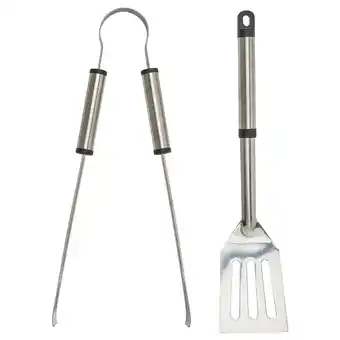 IKEA Grilltider Grillredskaper, 2 deler, rustfritt stål tilbud