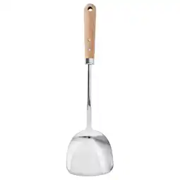 IKEA Vardagen Stekespade til wok, rustfritt stål/bøk, 36 cm tilbud