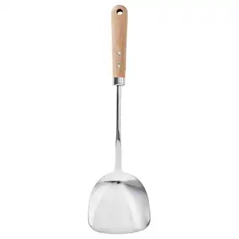 IKEA Vardagen Stekespade til wok, rustfritt stål/bøk, 36 cm tilbud