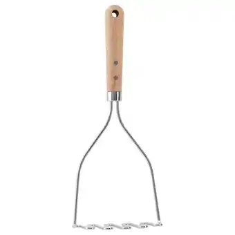 IKEA Vardagen Potetmoser, rustfritt stål/bøk, 30 cm tilbud