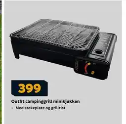 Megaflis Outfit campinggrill minikjøkken tilbud