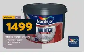 Megaflis Nordsjø Murtex Siloxane tilbud