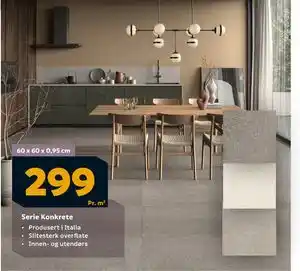 Megaflis Serie Konkrete tilbud