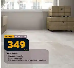 Megaflis Nature Bone tilbud