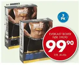 Sparkjøp EVERLAST BOXER FØR 199,90 tilbud