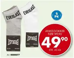 Sparkjøp ANKELSOKKER FØR 99,90 tilbud