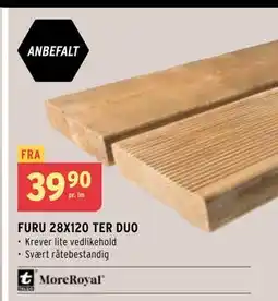 Montér FURU 28X120 TER DUO tilbud