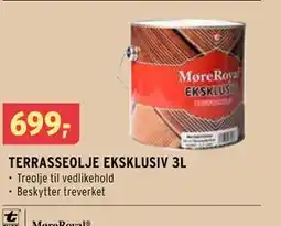 Montér TERRASSEOLJE EKSKLUSIV 3L tilbud
