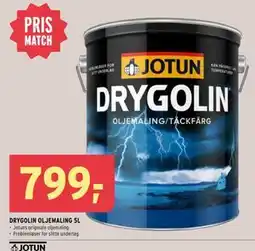 Montér DRYGOLIN OLJEMALING 5L tilbud