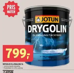 Montér DRYGOLIN OLJEMALING 5L tilbud