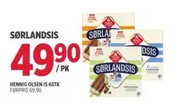Jacobs SØRLANDSIS tilbud