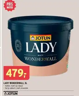 Montér LADY WONDERWALL 3L tilbud