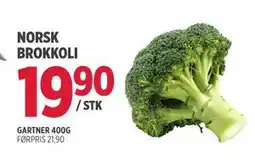 Jacobs NORSK BROKKOLI tilbud