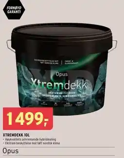 Montér XTREMDEKK 10L tilbud
