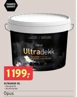 Montér ULTRADEKK 10L tilbud