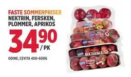 Jacobs NEKTRIN, FERSKEN, PLOMMER, APRIKOS tilbud