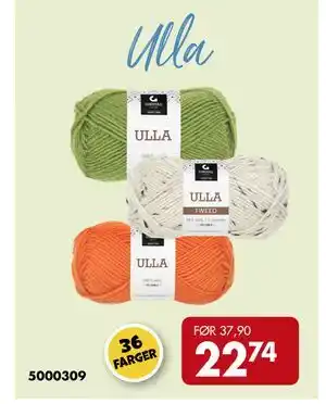 Sparkjøp Ulla tilbud