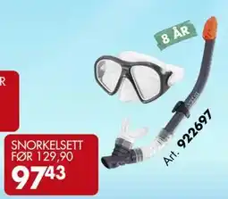 Sparkjøp SNORKELSETT tilbud